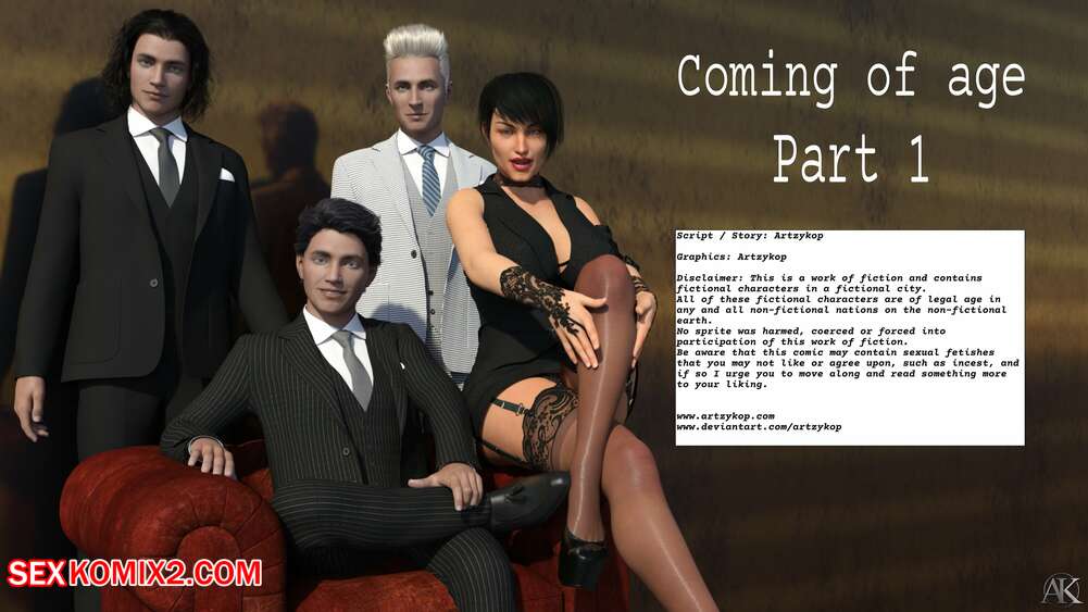 Porn comic Coming of age. Kaffekop.