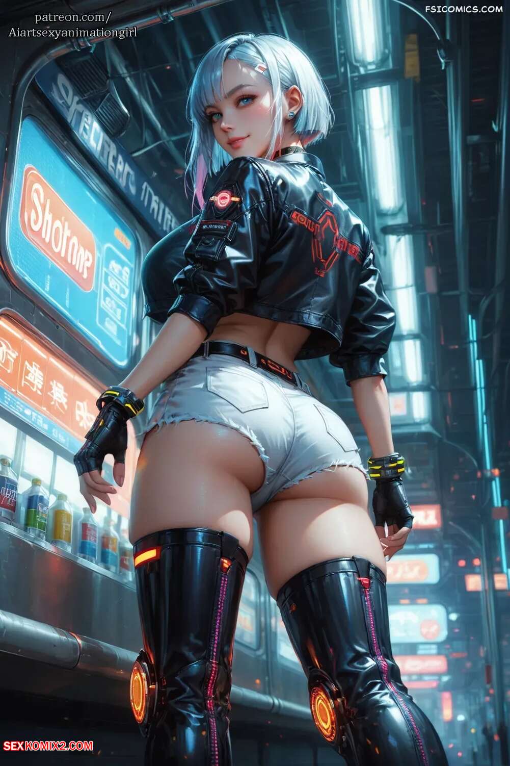 Porn comic Cyber Girl. AiASAG