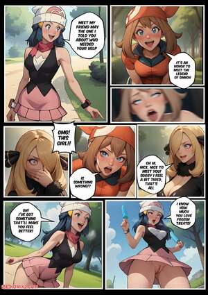 Porn comic Cynthia and Dawn Hypnotraining. Pokemon. Electrickink Porn comic Cynthia and Dawn Hypnotraining. Pokemon. Electrickink