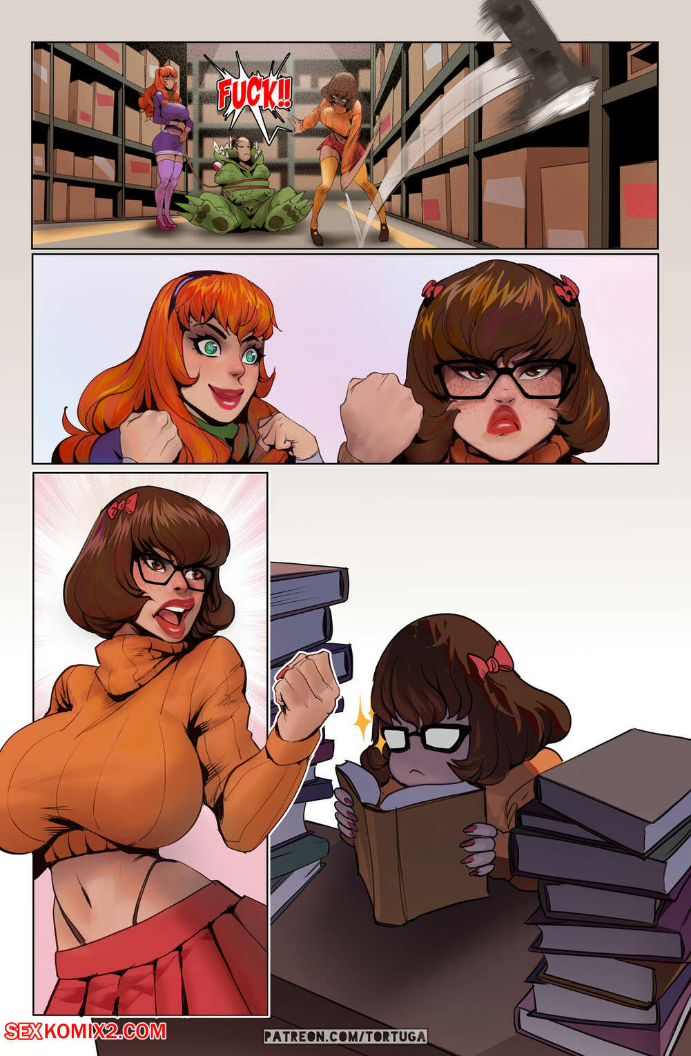 ✅️ Porn comic Daphne, Velma And The Minotaur photo