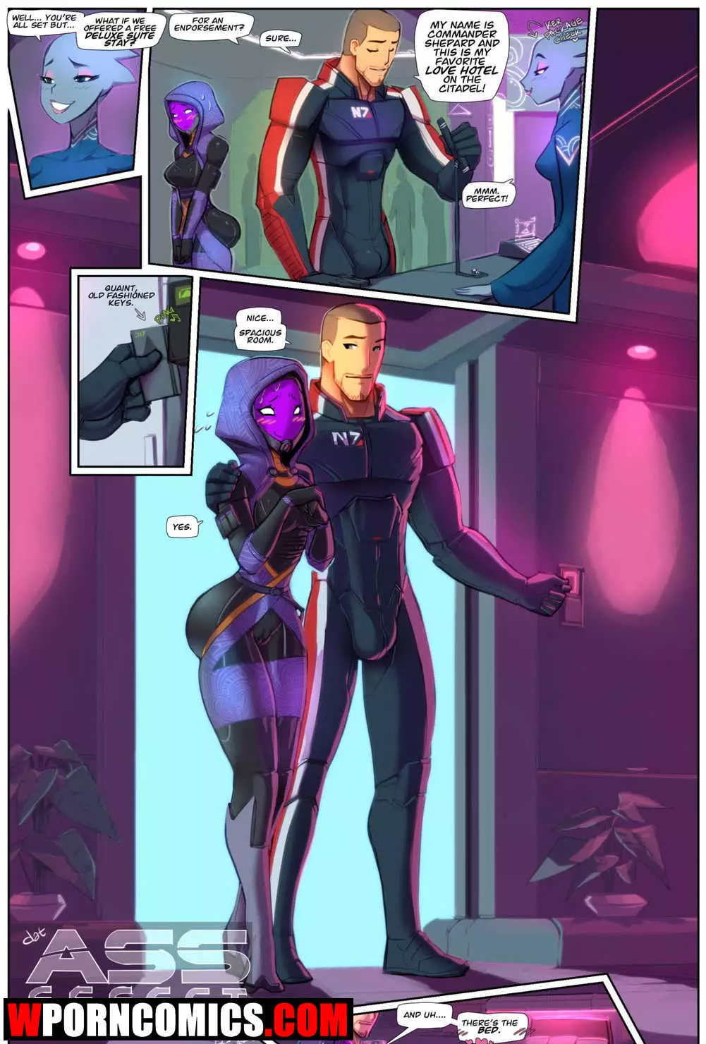 ✅️ Porn comic Dat Ass Effect. Mass Effect sex comic coffee | Porn comics in  English for adults only | sexkomix2.com