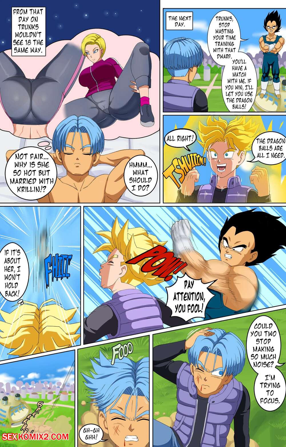 Xxx Super One - âœ…ï¸ Porn comic DBSSH. Chapter 1. Dragon Ball Super. Pink Pawg. Sex comic  busty blonde was | Porn comics in English for adults only | sexkomix2.com