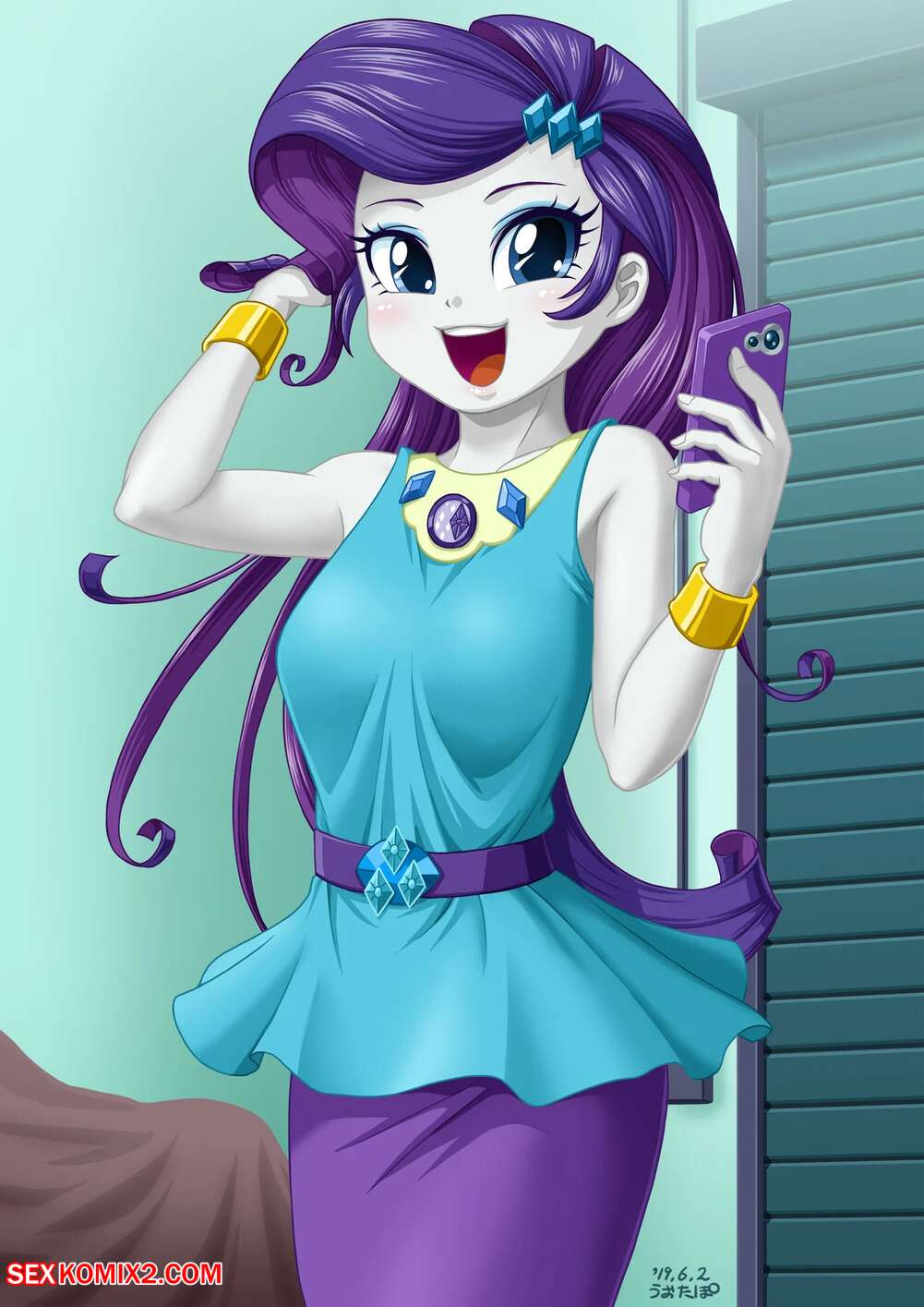 Porn comic Defeated Rarity. Uotapo