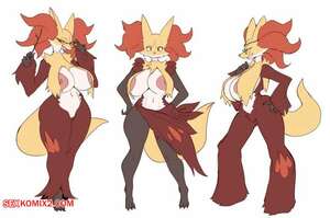 Porn comic Delphox. pokemon. lightsource Porn comic Delphox. pokemon. lightsource