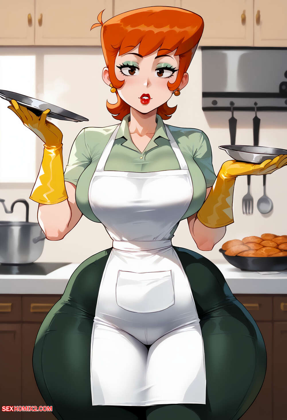 Porn comic Dexters Mom. Floxin