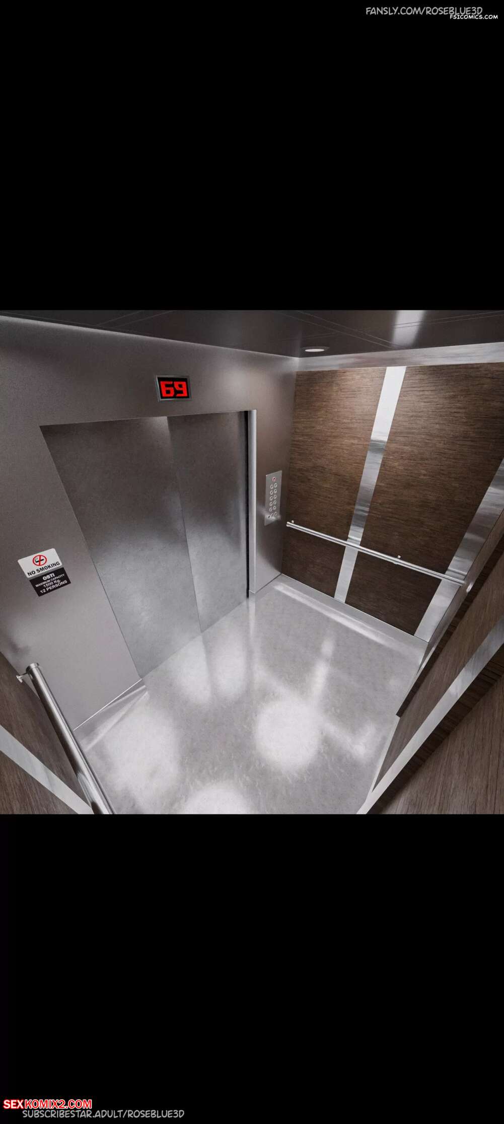 Porn comic Dismissed. Chapter 2. Rose Blue 3D