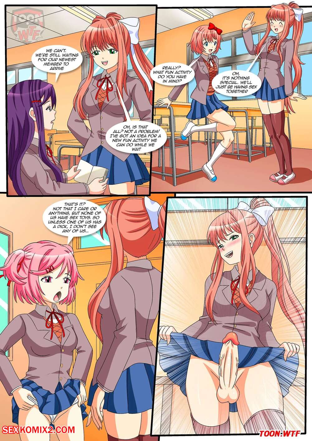 Ddlc porn comics