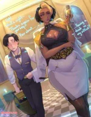 Porn comic Domina. Overwatch. MrHernanDrawings