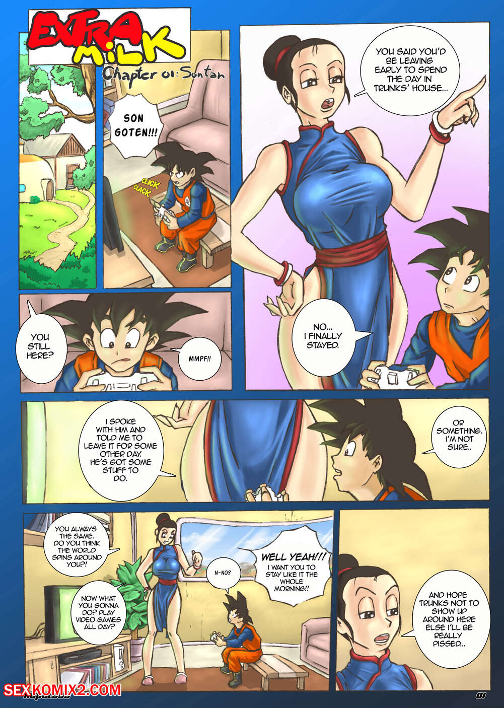 Dragon ball milf porn comics