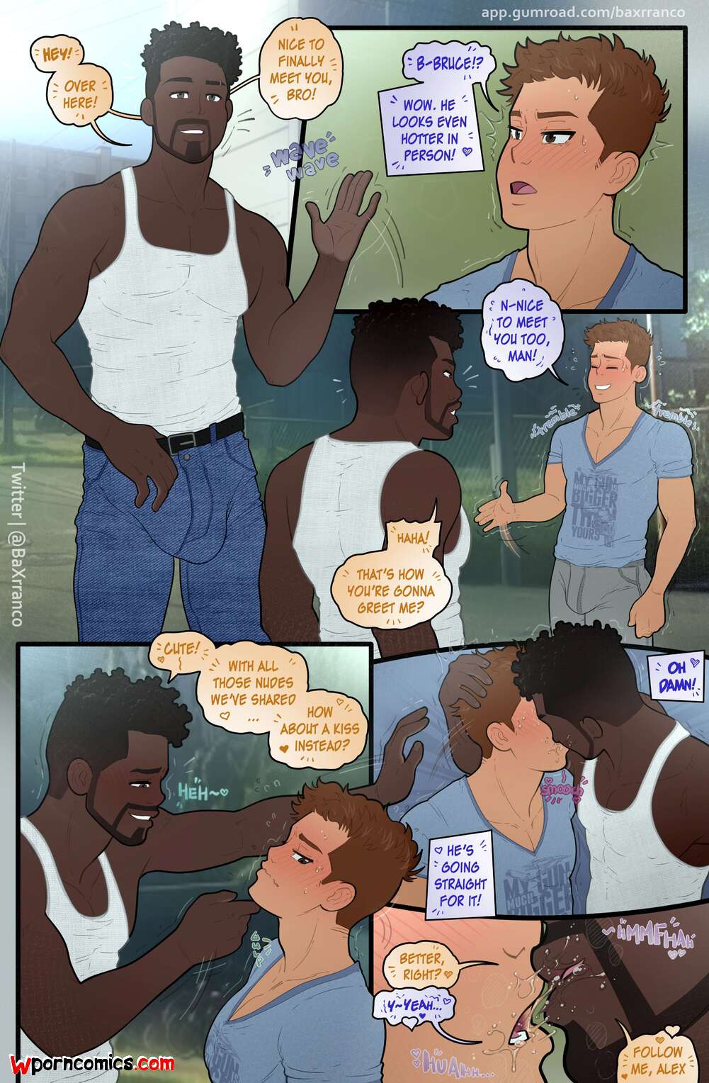 Gay comicbook porn