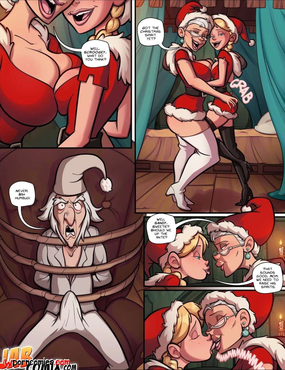 Christmas carol porn