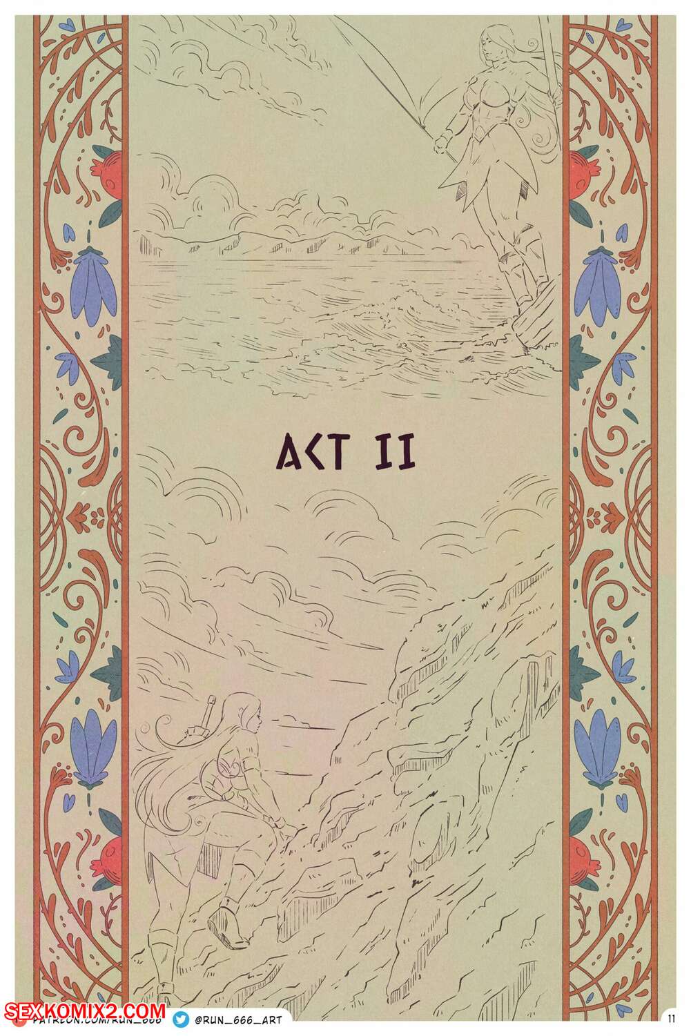 Porn comic Echoes Of The Guardians. Chapter 2. Run 666