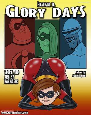 Porn comic Elasti Girl. Glory Days. Karmagik
