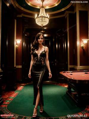 Porn comic Eva Green. Casino Royale. QuantumAI