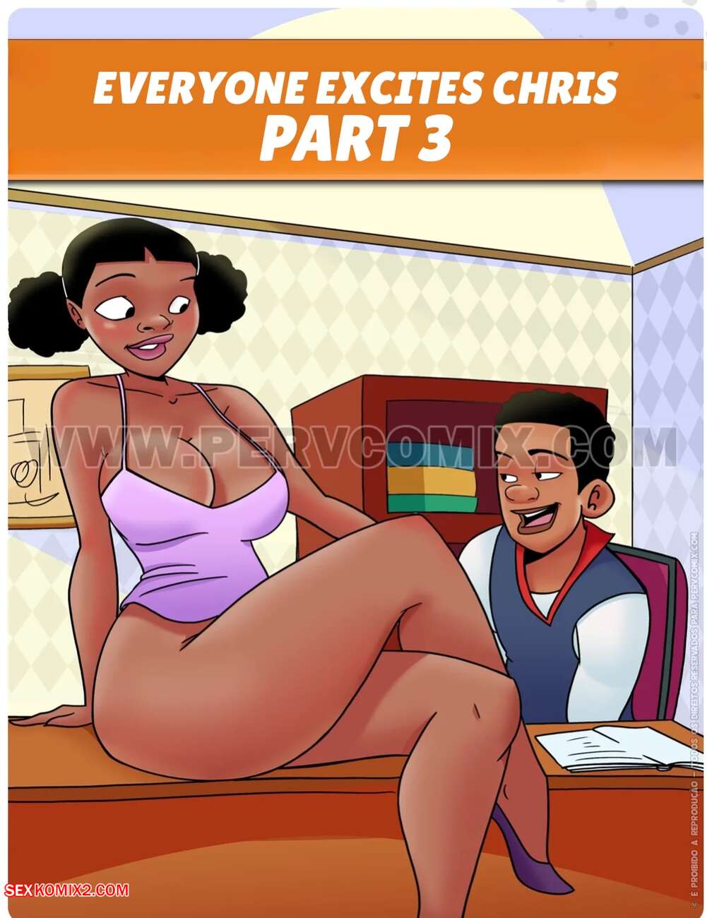 Porn comic Everyone excites Chris. Chapter 3. Todo mundo excita o Chris. PervComix