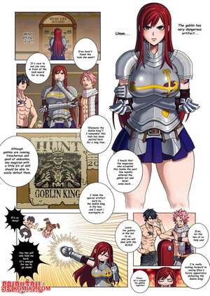 Hot Sexy Fairy Tale Comic - âœ…ï¸ Porn comic Fairy Tail. Erza Scarlet. Asa Yohoki Sex comic goblin guy met  | Porn comics in English for adults only | sexkomix2.com