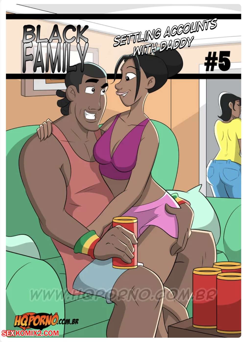 Comics black porno