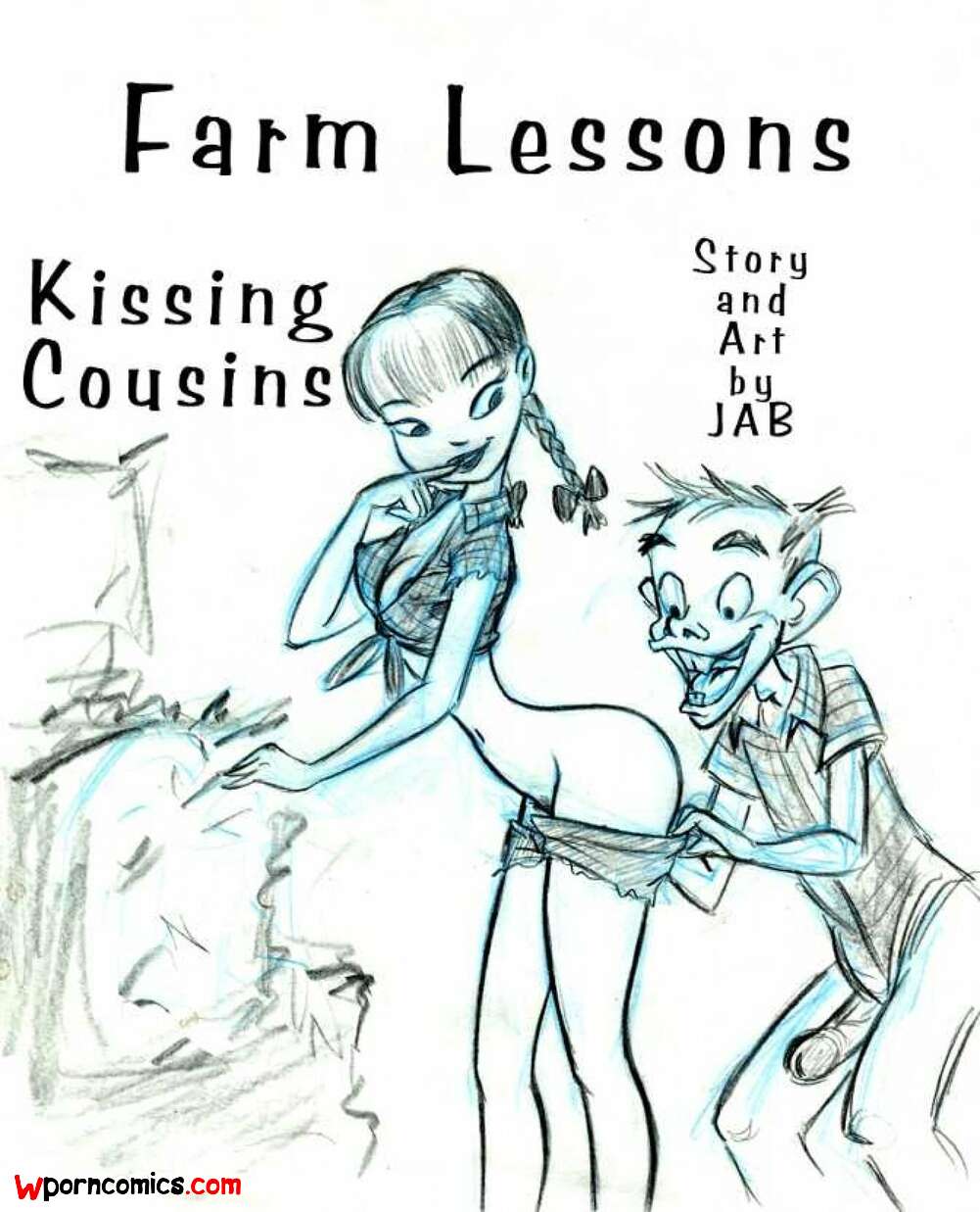 ✅️ Porn comic Farm Lessons. Kissing Cousins. Chapter 3. JABComix. Sex comic  hot beauty was | Porn comics in English for adults only | sexkomix2.com