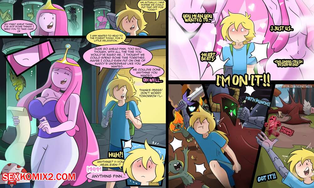 At Adventure Time Porn - âœ…ï¸ Porn comic Finns Reward. Chapter 1. Adventure Time. Hermit Moth. Sex  comic hot babe was | Porn comics in English for adults only | sexkomix2.com