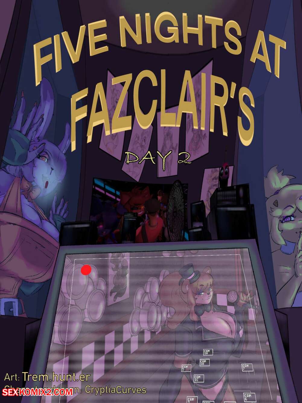 5 Nights At Freddys Xxx - âœ…ï¸ Porn comic Five night at Fazclairs. Day 2. FNAF. Gryvvath Sex comic  furry beauty visited | Porn comics in English for adults only |  sexkomix2.com