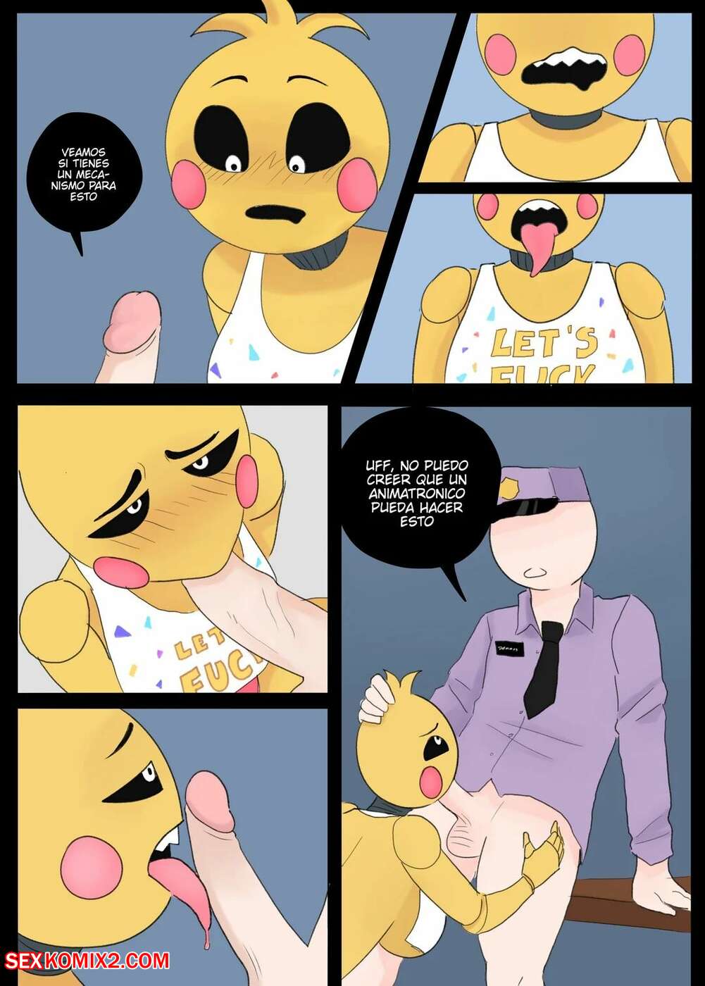 Toy chica sex comic
