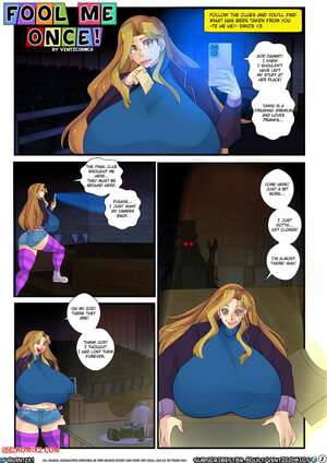 Porn comic Fool Me Once. Ventz Comics.