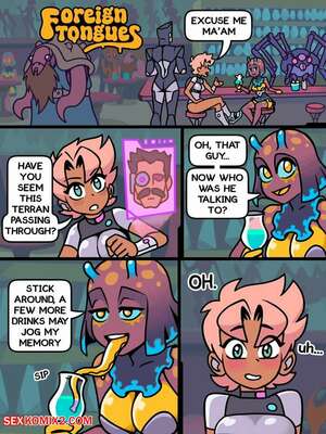 Porn comic Foreign Tongues. GuilhermeRM