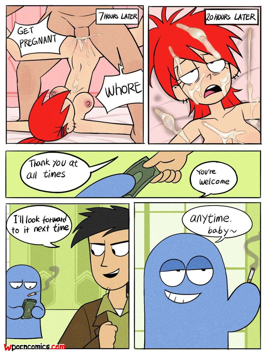 Frankie foster comic porno