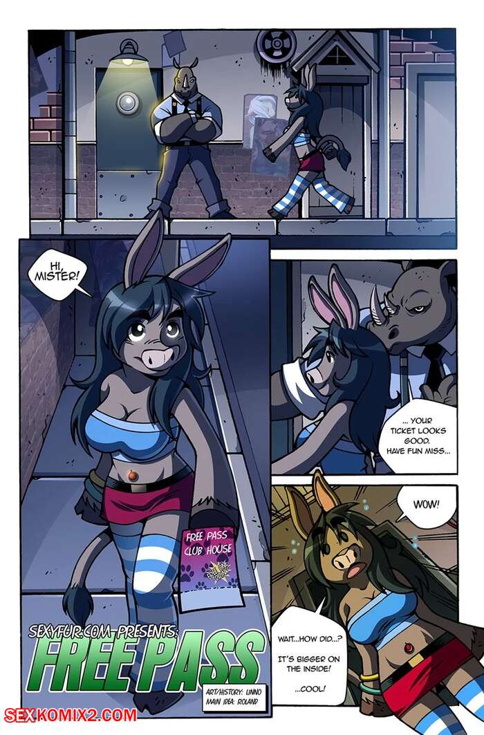 Wow Furry Shemale Porn - âœ…ï¸ Porn comic Free Pass. Chapter 1. Linno. Sex comic busty beauty brunette  | Porn comics in English for adults only | sexkomix2.com