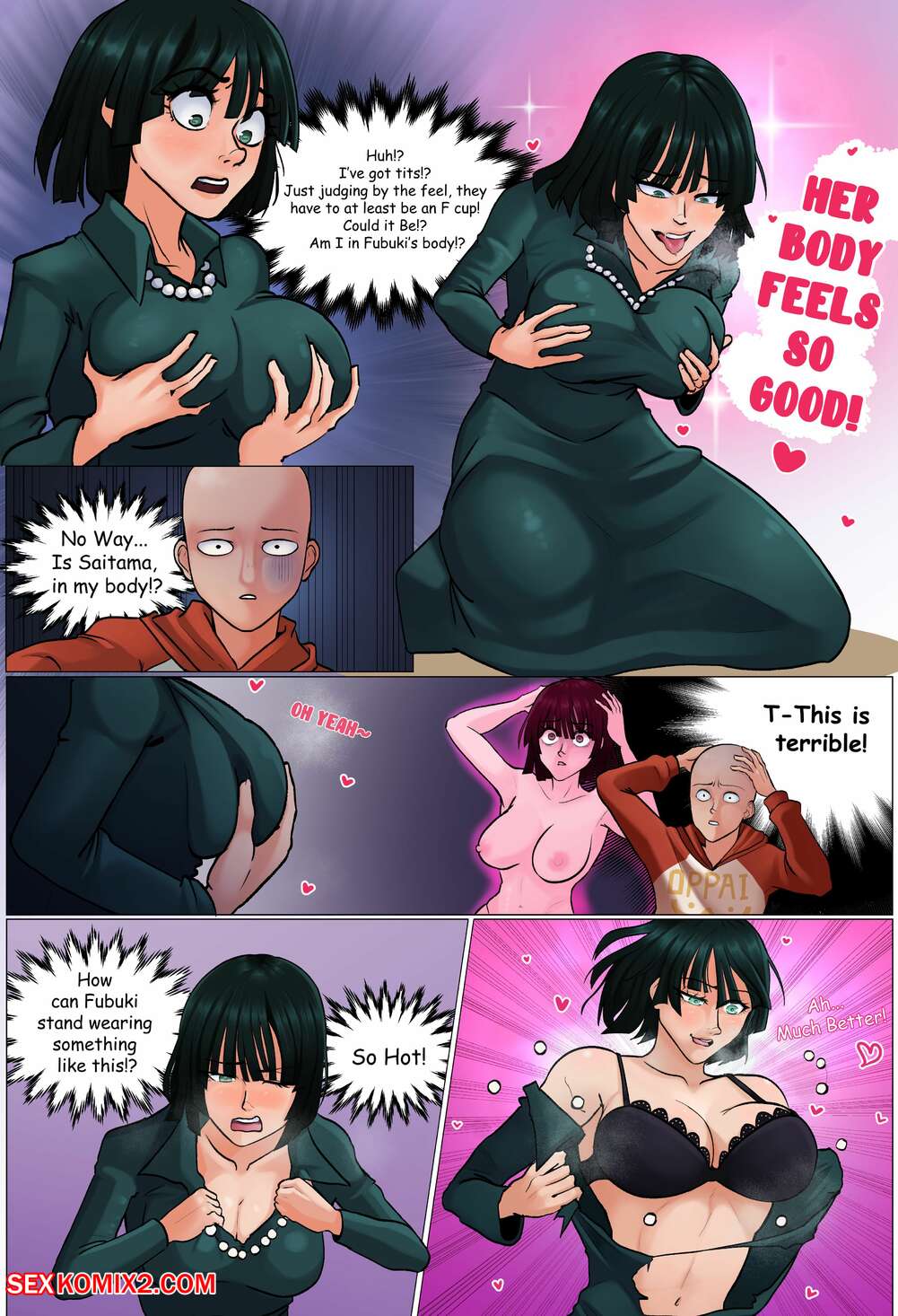 Saitama x fubuki porn