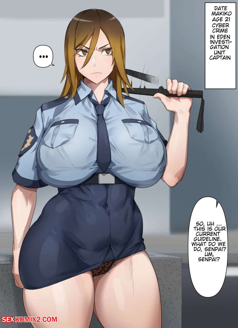 Big tits hentai porn comic