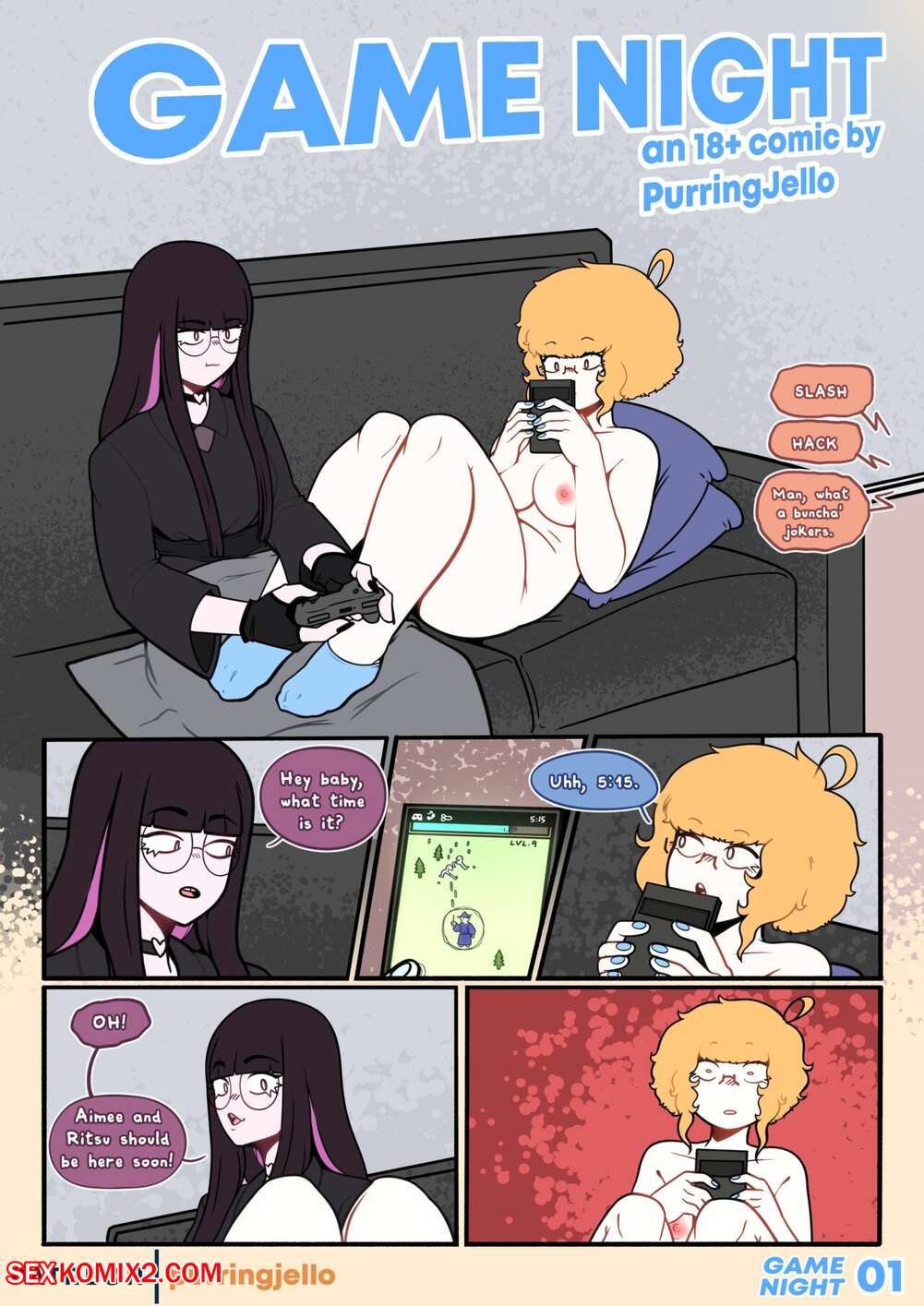Gaming porn comics