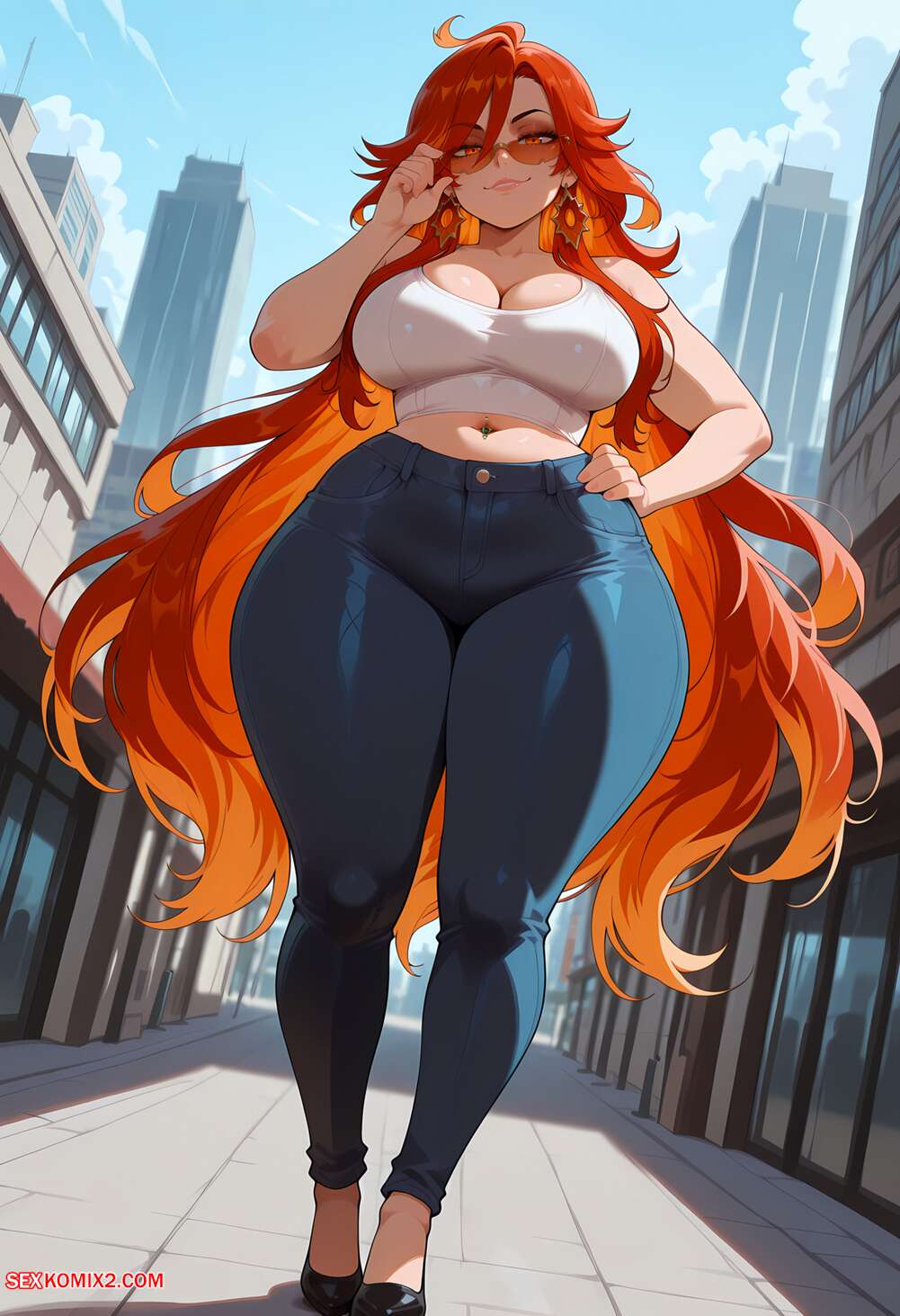 Porn comic Genshin Impact. Mavuika x BBC. Floxin