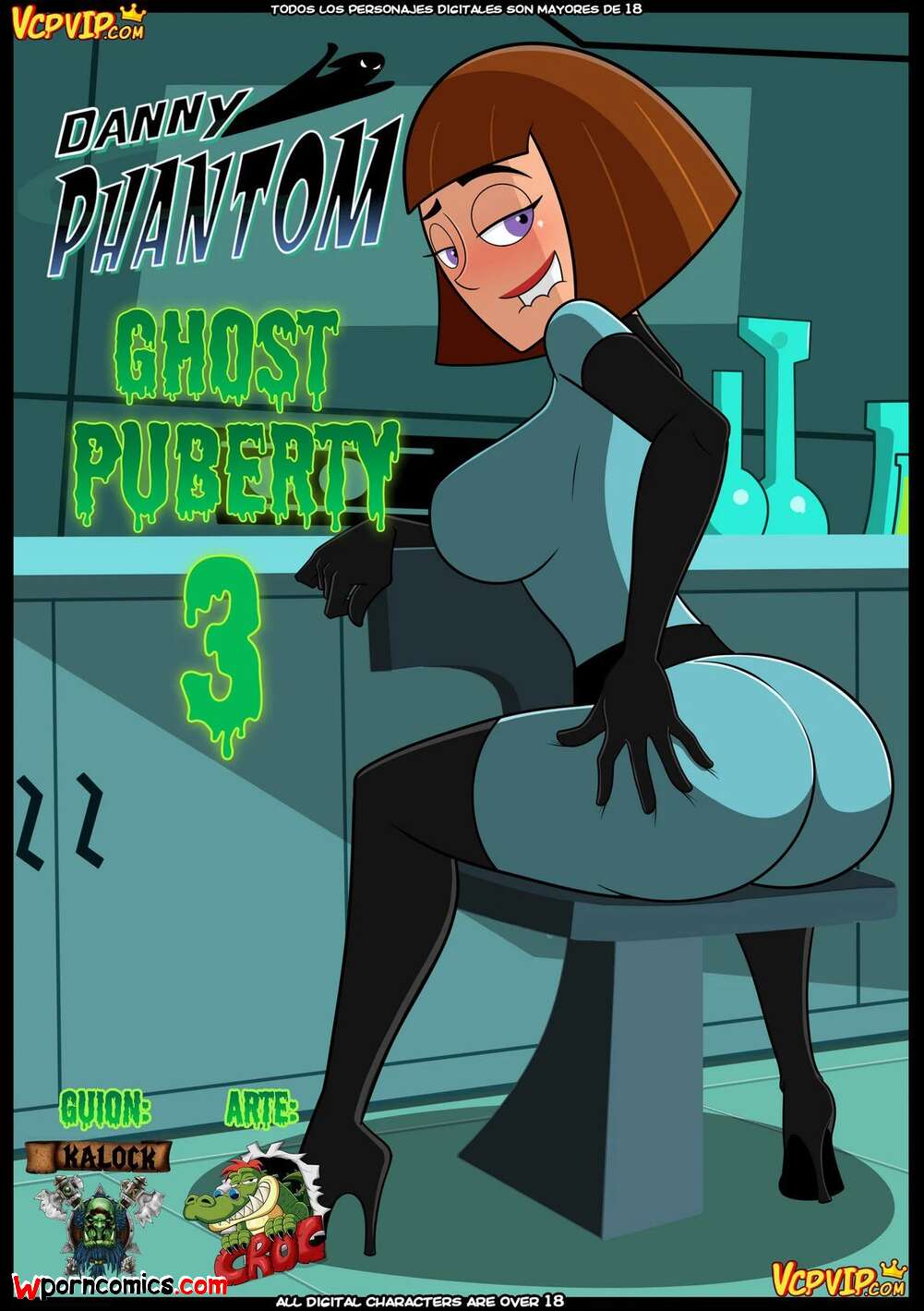 Ghost Sex Toons - âœ…ï¸ Porn comic Ghost Puberty. Chapter 3. Danny Phantom. Croc. Sex comic  brunette MILF decided | Porn comics in English for adults only |  sexkomix2.com