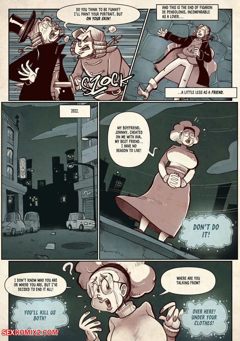 My ghost friend porn