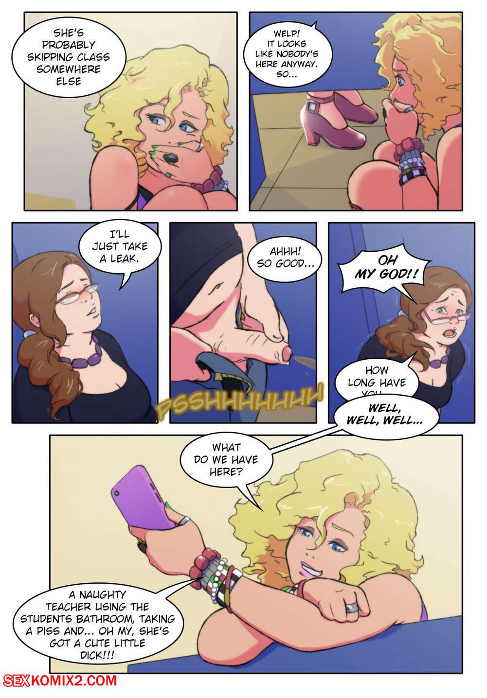 1001px x 1436px - âœ…ï¸ Porn comic Girls Bathroom. Chapter 1. BloodLust. Sex comic hot blonde  began | Porn comics in English for adults only | sexkomix2.com