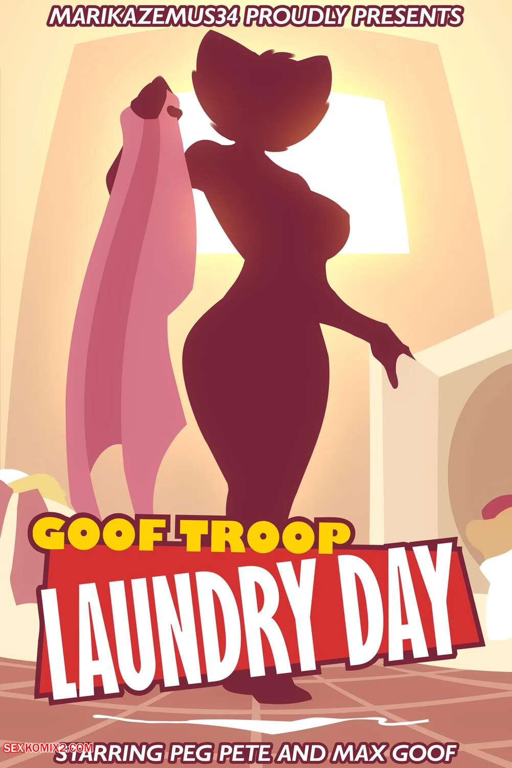 Porn comic Goof Troop. Laundry Day. MarikAzemus.