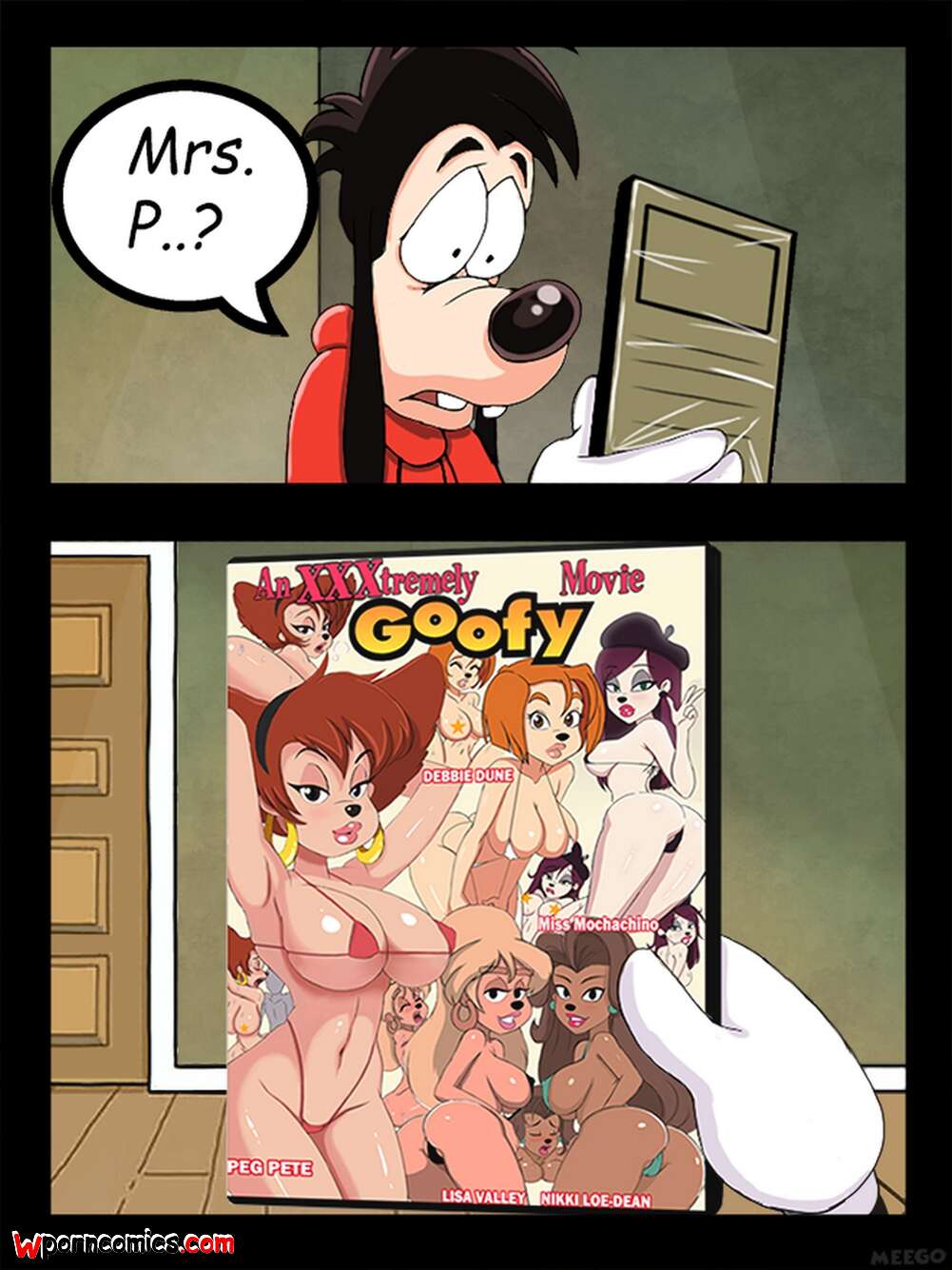 Goofy porn comics