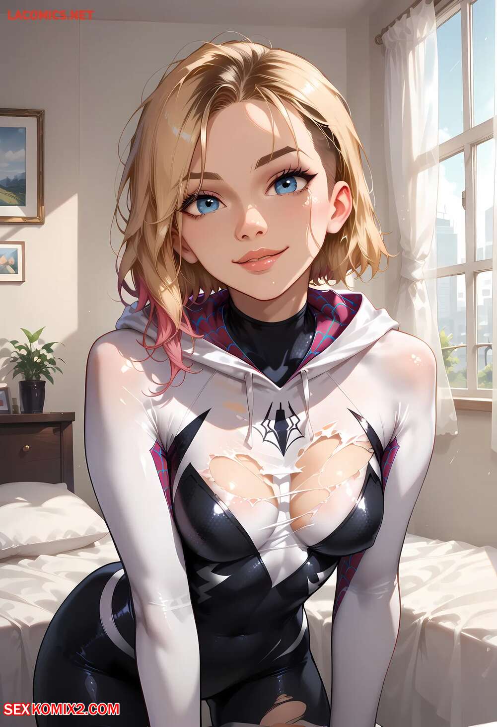 ✅️ Porn comic Gwen Stacy. Spider Verse Films. Animeiris Sex comic blonde  Gwen was | Porn comics in English for adults only | sexkomix2.com