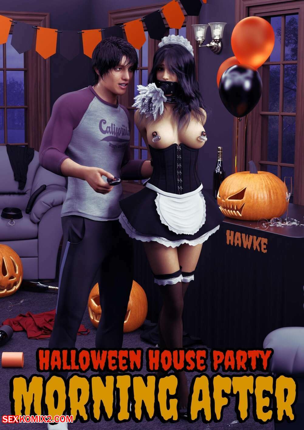 Halloween hentai
