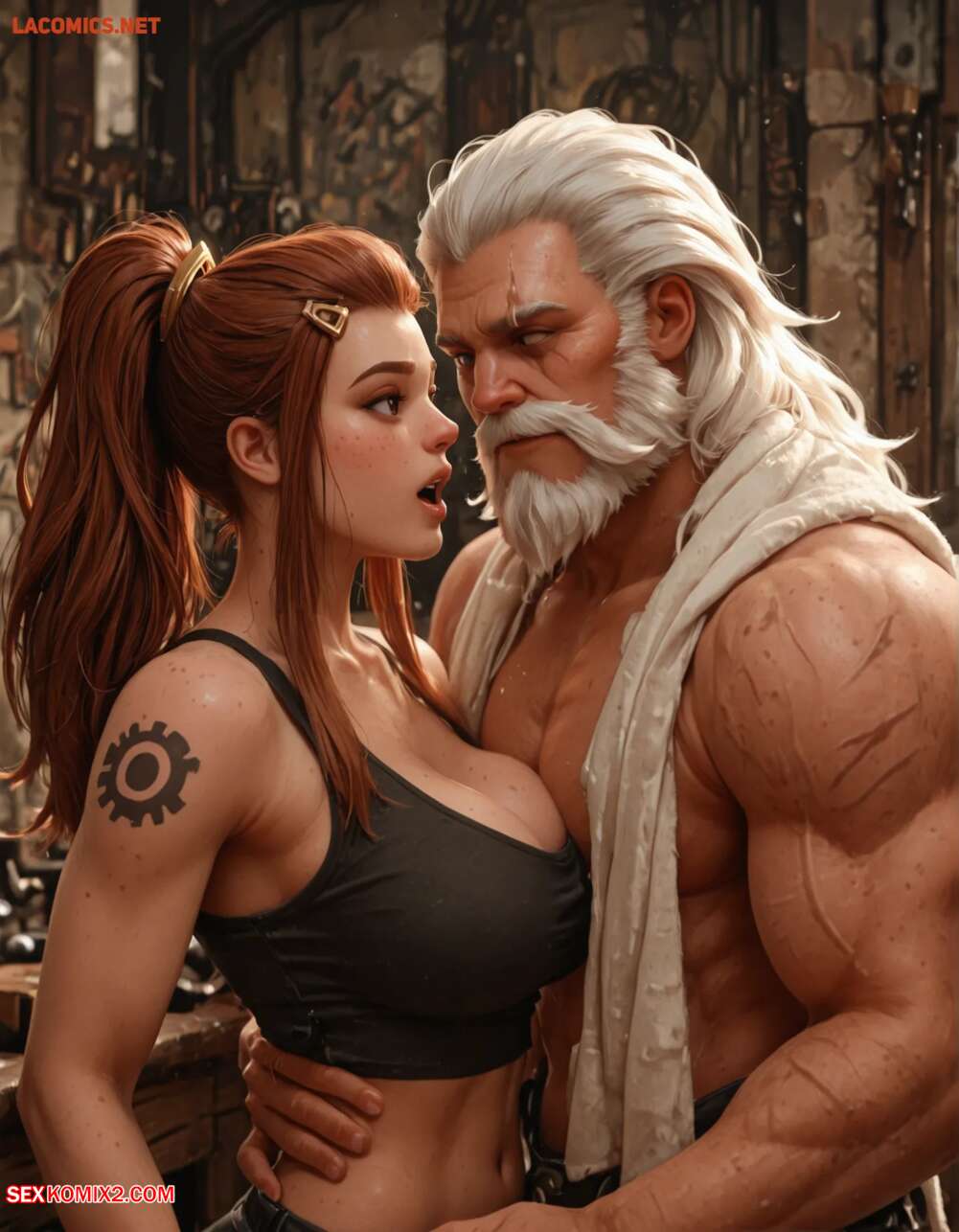 Porn comic Hammer And Steel. SeroTec