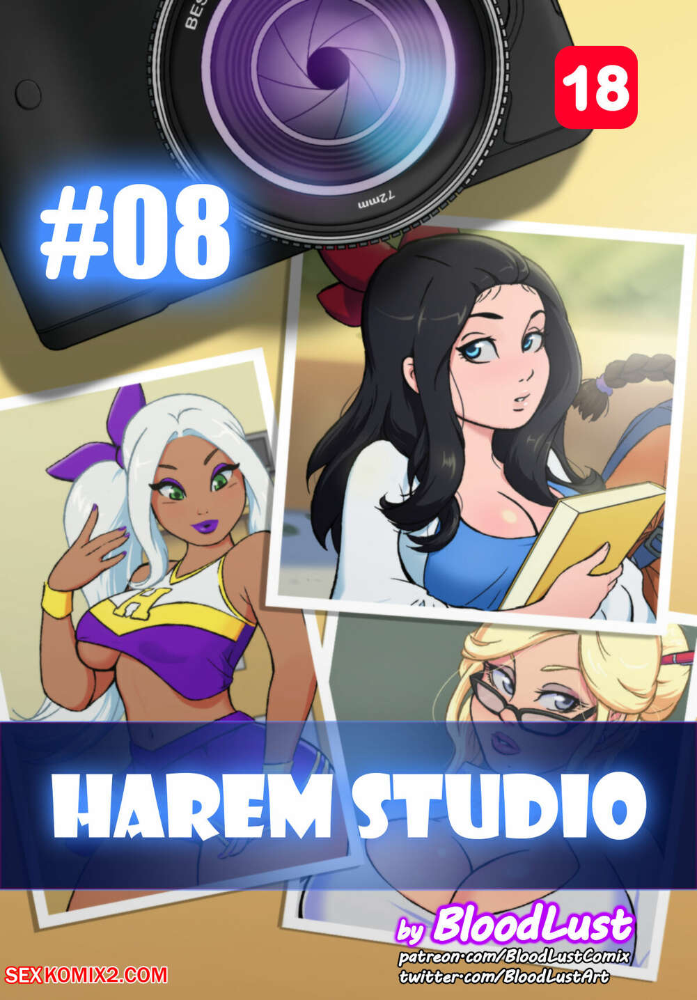 Harem studio porn comic