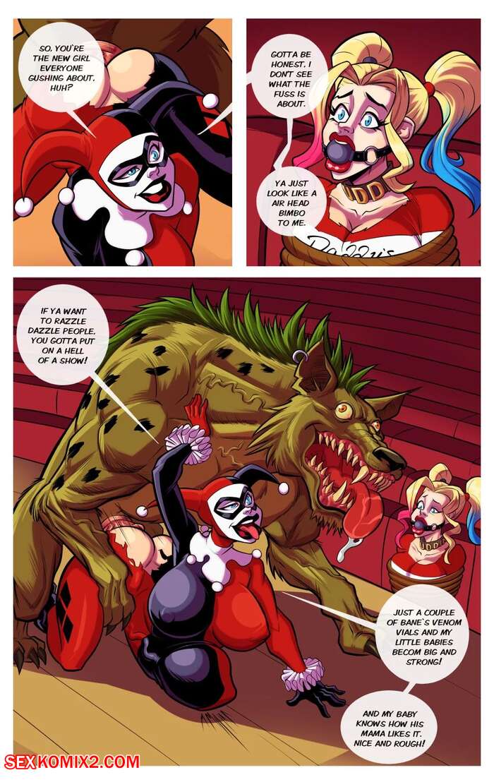 Porn comic Harley Quinn Sexual Adventures. Batman. Fontez.