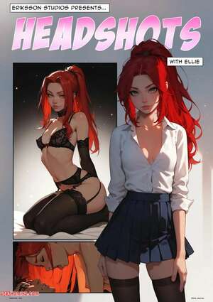 Porn comic Headshots. Ellie. Kate Sketches