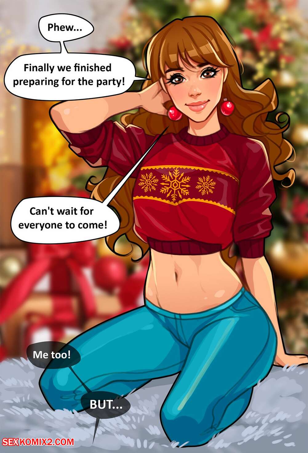 ✅️ Porn comic Hermione. New Year Party. Olena Minko. Sex comic hot friends  celebrated | Porn comics in English for adults only | sexkomix2.com