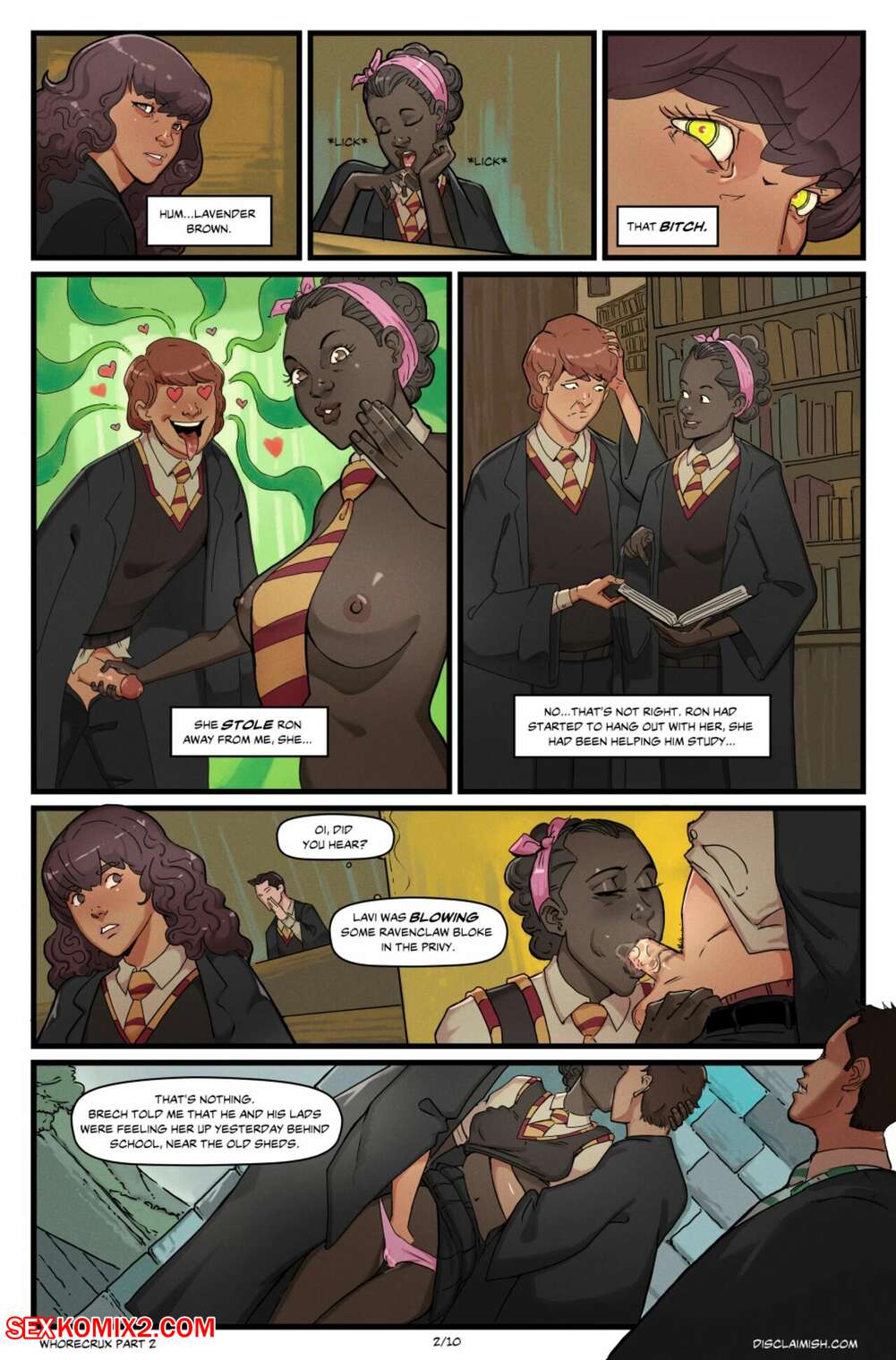 Harry potter hermione porn comic