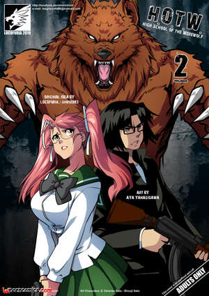 Porn comic High School of the Werewolf. Part 2 Porn comic High School of the Werewolf. Part 2