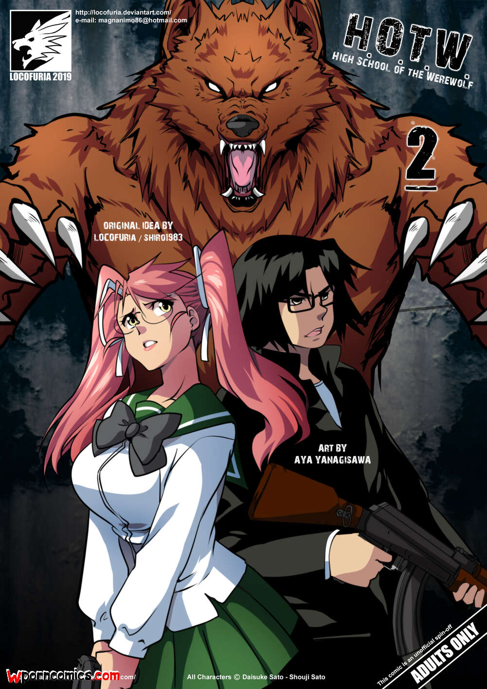 Werewolf Fuck Anime Hentai - âœ…ï¸ Porn comic High School of the Werewolf. Part 2 Sex comic girls and a |  Porn comics in English for adults only | sexkomix2.com