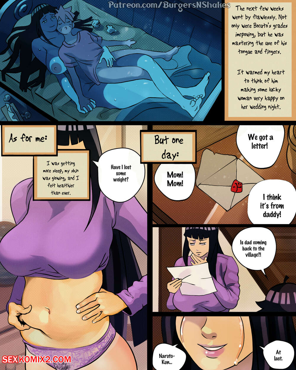 Boruto und Hinata Porno Comics