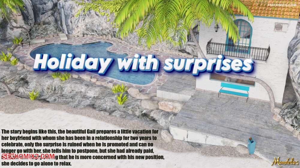 Porn comic Holiday With Surprises. Mandelas